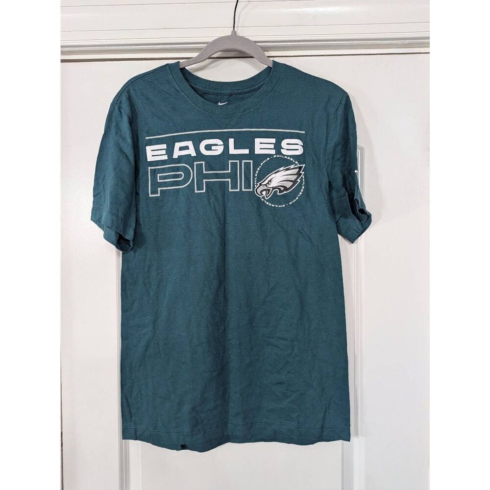 The Nike Tee‎ Philadelphia Eagles T-shirt men's size small green fanatic fan S/S